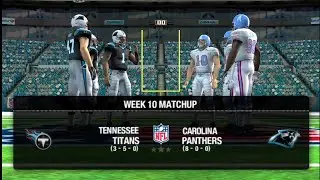 Madden 12 PSP [Panthers Franchise Mode] Week 10 Vs. Titans