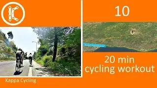 Cycling Workout E10, TT Climb St. Apostoloi (Strava Segment)