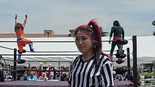 Goku & Rock Lee vs A.S.S. (Referee JC) at Anime Riverside (6.1.25)