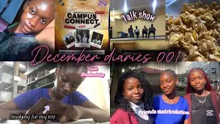 December :moving to my hostel/jupeb exams~friends matric🥹💗&more🧚‍♀️