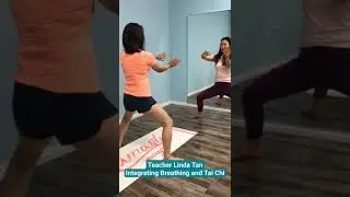 Teacher Linda Tan teaching Tai Chi Yoga-for Mind Body & Energy Balance #Linda #Taichiyoga #Lindayoga