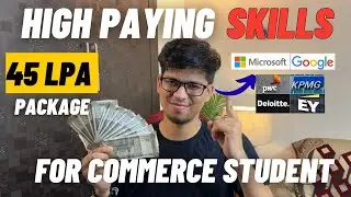 HIGH paying SKILLS as COMMERCE STUDENT in 2026🔥 AVERAGE STUDENT lack this! TOP skills  in 2025