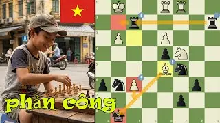 Chú bé Việt Nam 2k1 chơi phòng thủ phản công cực rát trước Chess TC và cái kết