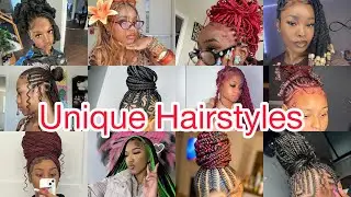 Top 100 Unique & Gorgeous Braids Hairstyles Ideas For Black African Women‼️
