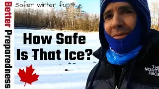 HOW SAFE IS THAT ICE?  Ice Safety and Thickness for Walking, Skating, Snow Mobiles, ATVs, and Cars