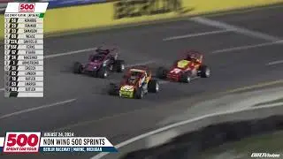 500 Sprint Car Tour Feature Highlights I Berlin Raceway 8.24.24