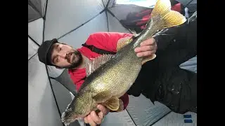 Bay Of Quinte Solo Ice Camping