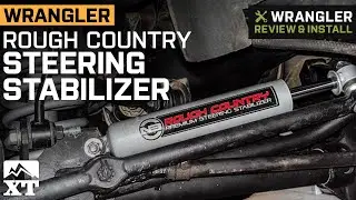 Jeep Wrangler Rough Country Premium N3 Steering Stabilizer Review & Install