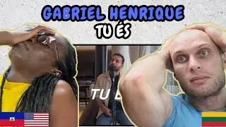 REACTION TO Gabriel Henrique - Tu És | FIRST TIME HEARING