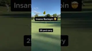 How To Create CRAZY BACKSPIN On Chip Shots 🤯 Golf Swing Tips #shorts