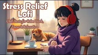 Stress Relief Lofi 🌿 Chill Beats for Calm Work, Focus & Relaxation #music #relax #beats #lofi #