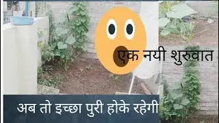 SO WE FINALLY BUILT A SMALL FARM AT OUR TERRACE AFTER STRUGGLE |  PLUS *TERRACE TOUR * Announcement