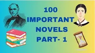 100 Important Novels | NET/SET exams | English Literature