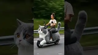 Cat Shaped Scooter 🔥🐾