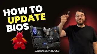 Обновление BIOS материнской платы MSI MEG Z890 GODLIKE (пошаговое руководство)