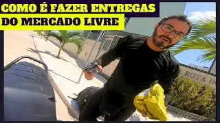 PRIMEIRA VEZ FAZENDO ENTREGAS DO MERCADO LIVRE COM A MOTTU SPORT