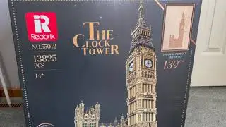 Massive Big Ben Reobrick clock tower arrives (13,800 pcs)