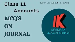 MCQ on Journal || Objective Questions on Journal || Class 11 Accounts