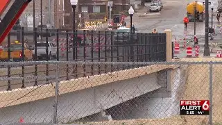 Bridge over I-480 reopening Wednesday
