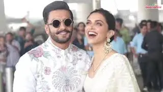 #Deepveer Deepika Ranveer Leave For Bengaluru To Host Their First Wedding Reception