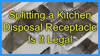Splitting a Kitchen Disposal Receptacle Is It Legal