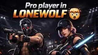 Pro Player in Lone Wolf 🤯 | 1v1 Clash Squad Gameplay | FF Live #games 