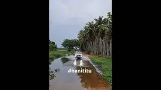 Waterlogged...FloodedRoad...#hanititu....#shorts