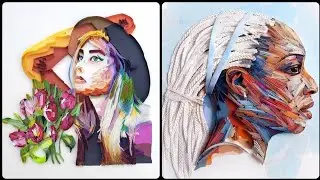 19+ Quilled Picture Portraits || Paper Quilled Crafts