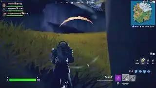 I glitched under the map
