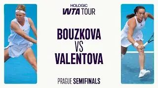 Мария Бузкова против Терезы Валентовой | Полуфинал Открытого чемпионата Праги 2025 | Обзор матча WTA