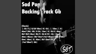 Sad Pop Backing Track Gb