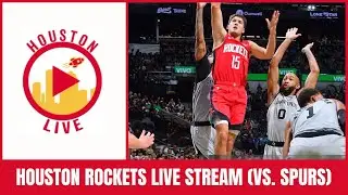 Houston Rockets at San Antonio Spurs with Houston Live Room