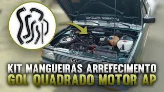 Mangueiras Arrefecimento do Gol Quadrado Saveiro Parati Motor Ap 1984 Até 1996