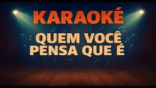 Karaokê Nova Música da Simone Mende versão Forró Alemão QUEM VOCÊ PENSA QUE É