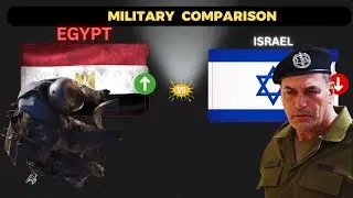 Egypt  VS  Israel   OVERALL  MILITARY POWER COMPARISON 2026 🔥