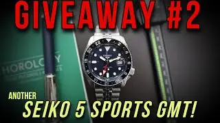 РОЗЫГРЫШ ещё одной модели Seiko 5 Sports GMT!!! - 5KX GMT SSK003 Batman Automatic GMT New 4R34 2022