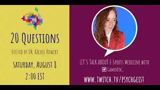 20 Questions about Esports medicine with @GamerDoc_