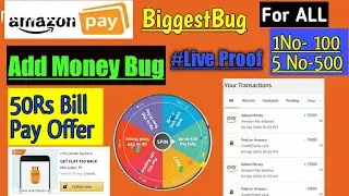 AmazonPay Paytm Rupay Card Biggest Bug | Amazon Pay Add Money Biggest Bug | Amazon Bill Pay #ForALL