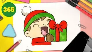 HUR MAN RITAR KAWAII BARN MED G&Aring;VA