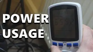 Testing Power Usage with a Kill a Watt Meter