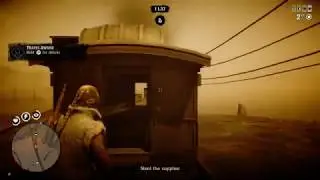 Red Dead Online Train resupply