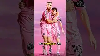 Ronaldo and Messi on the same team for the club World Cup! #ronaldo #messi