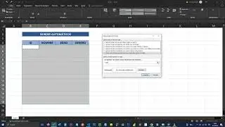 Bordes Automáticos con Excel