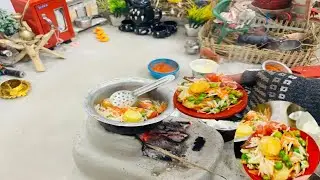 🌿miniature मटर वेज बिरयानी होटल जैसी बिरयानी अब घर पर|matar Pulao recipe |veg Biryani combo 😋 