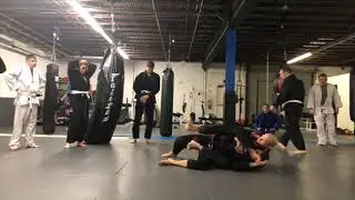 Hellfish Jiu Jitsu: Collar Choke and Armbar. 2 Submission options from the Back