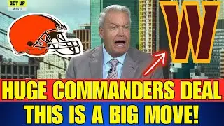 💥🥳 NFL'S TOP SIGNING!!! FRONT OFFICE ANNOUNCES TODAY!! COMMANDERS NEWS TODAY! Commanders News
