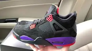 Air Jordan 4 Raptors Drake Signature OVO sneakers