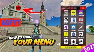 HOW TO MAKE MOBILE HUD MENU CRAFTLAND MAP || #freefire #craftland #craftlandmode #ffcreator #vairal 