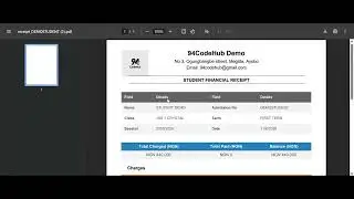 HOW TO ADD STUDEN FINANCIAL RECORD USING 94CODEHUB EDUSUITE SCHOOL MANAGEMENT SOFTWARE