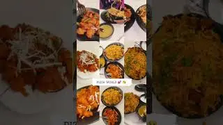 Pizza World tym #foodie #vlog #pizzaworld #restaurant #tasty #manchurian #fridrice #special